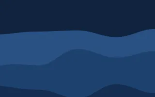 Oceana Flow III — dark blue and black wave background, variation III