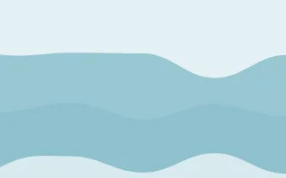 Petrol Drift II — light teal wave background, variation II