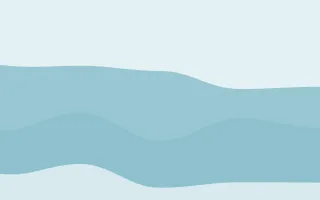 Petrol Drift III — light teal wave background, variation III
