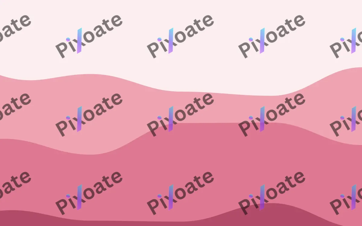 Rosea Flow — light red, pink and white wave background