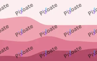 Rosea Flow III — light red, pink and white wave background, variation III