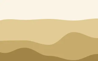 Sandune Flow II — light yellow, gold and beige wave background, variation II