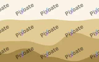 Sandune Flow II — light yellow, gold and beige wave background, variation II