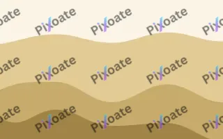 Sandune Flow III — light yellow, gold and beige wave background, variation III
