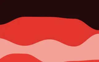 Signal Red Surge II — dark black and red wave background, variation II
