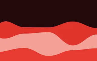 Signal Red Surge III — dark black and red wave background, variation III