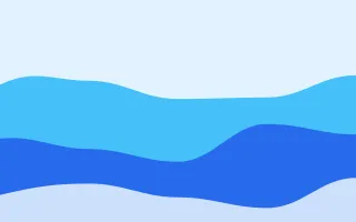 Sky Waves II Sky Waves II — light blue wave background, variation II