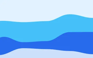 Sky Waves III Sky Waves III — light blue wave background, variation III