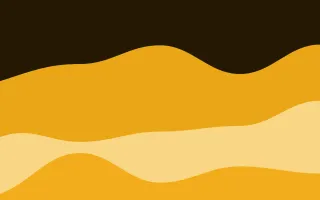 Solar Surge II — dark black, gold and yellow wave background, variation II