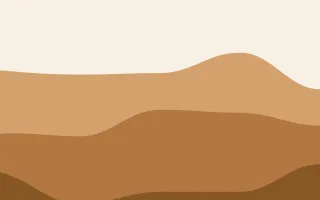 Terra Flow — light orange and beige wave background