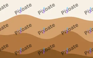 Terra Flow II — light orange and beige wave background, variation II