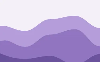 Thistledown Tide II — light purple and white wave background, variation II