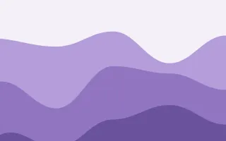 Thistledown Tide III — light purple and white wave background, variation III