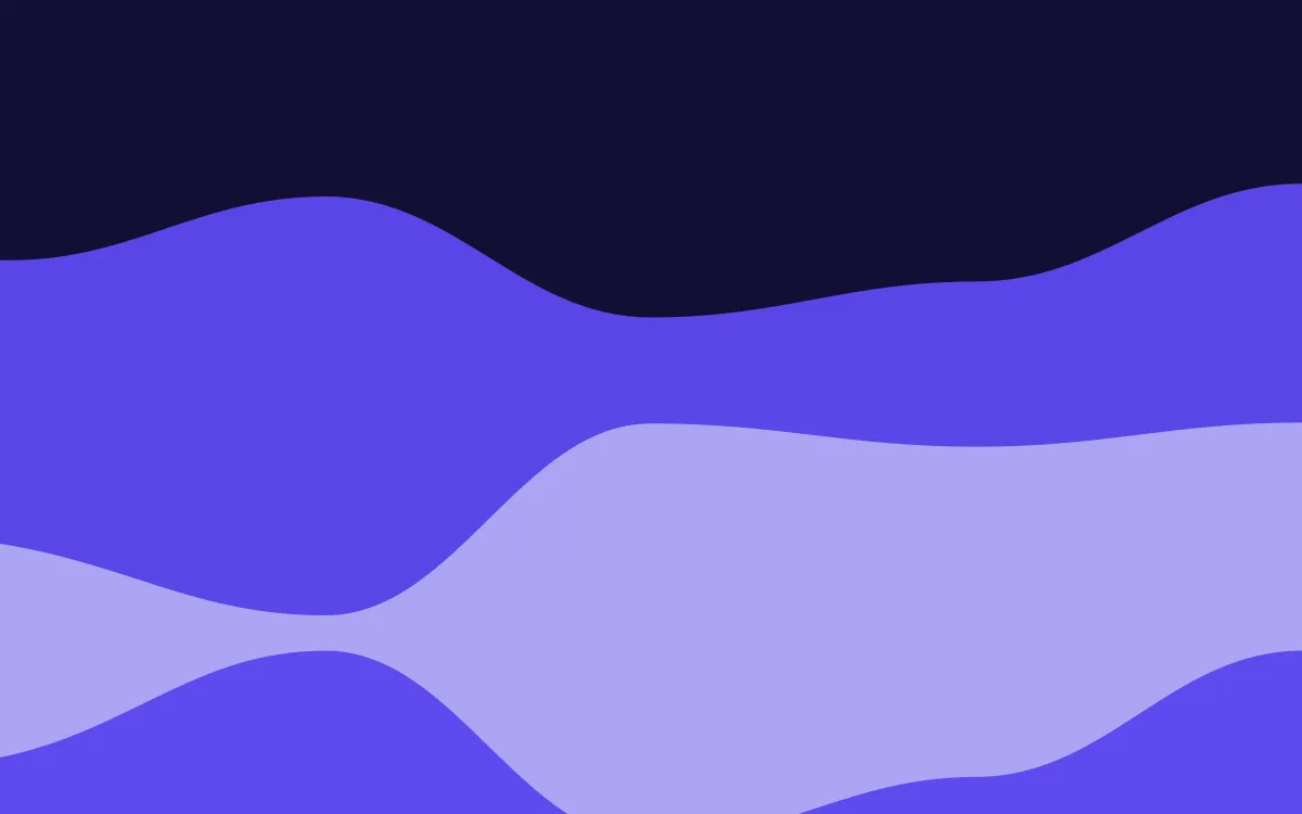 Ultra Indigo Surge — dark blue wave background