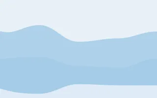 Vermeer Drift III — light blue wave background, variation III
