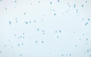 Arctic Frost Bolts — light blue and white weather background