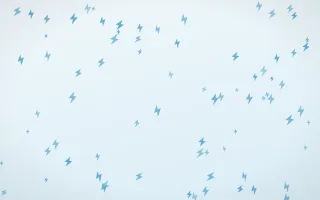 Arctic Frost Bolts II — light blue and white weather background, variation II