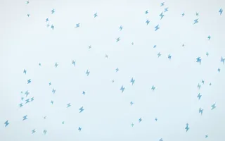 Arctic Frost Bolts III — light blue and white weather background, variation III