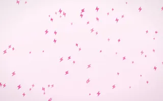 Blush Bolts — light pink and white weather background