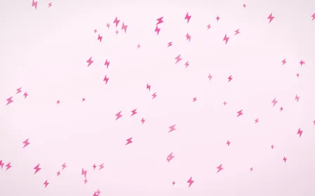 Blush Bolts — light pink and white weather background