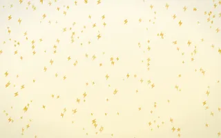 Buttercream Bolts Dense II — light gold, yellow and white weather background, variation II