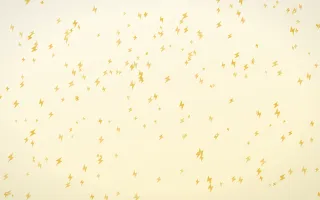 Buttercream Bolts Dense III — light gold, yellow and white weather background, variation III