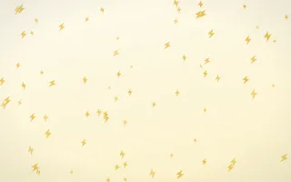 Buttercream Bolts II — light gold, yellow and white weather background, variation II