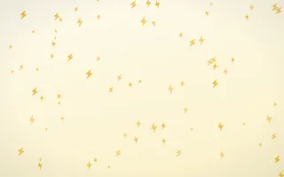 Buttercream Bolts III — light gold, yellow and white weather background, variation III