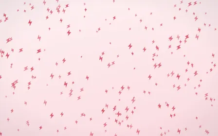 Cherry Soda Bolts Dense — light red and white weather background