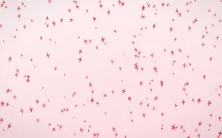 Cherry Soda Bolts Dense III — light red and white weather background, variation III