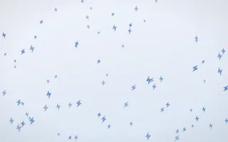 Denim Day Bolts II — light blue and white weather background, variation II