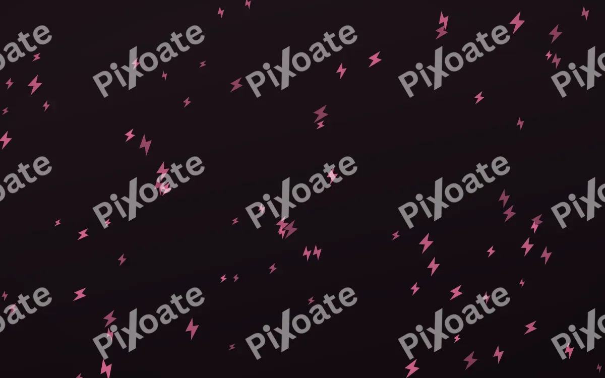 Flamingo Noir Bolts — dark pink and black weather background