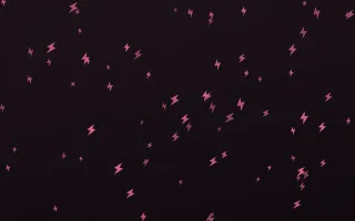 Flamingo Noir Bolts II — dark pink and black weather background, variation II