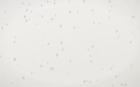 Fogline Bolts — light grey, orange and white weather background