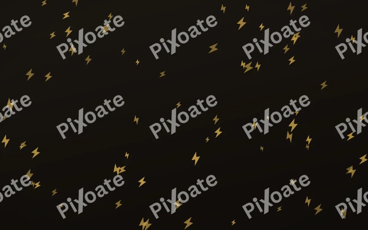 Golden Noir Bolts — dark gold, yellow and black weather background