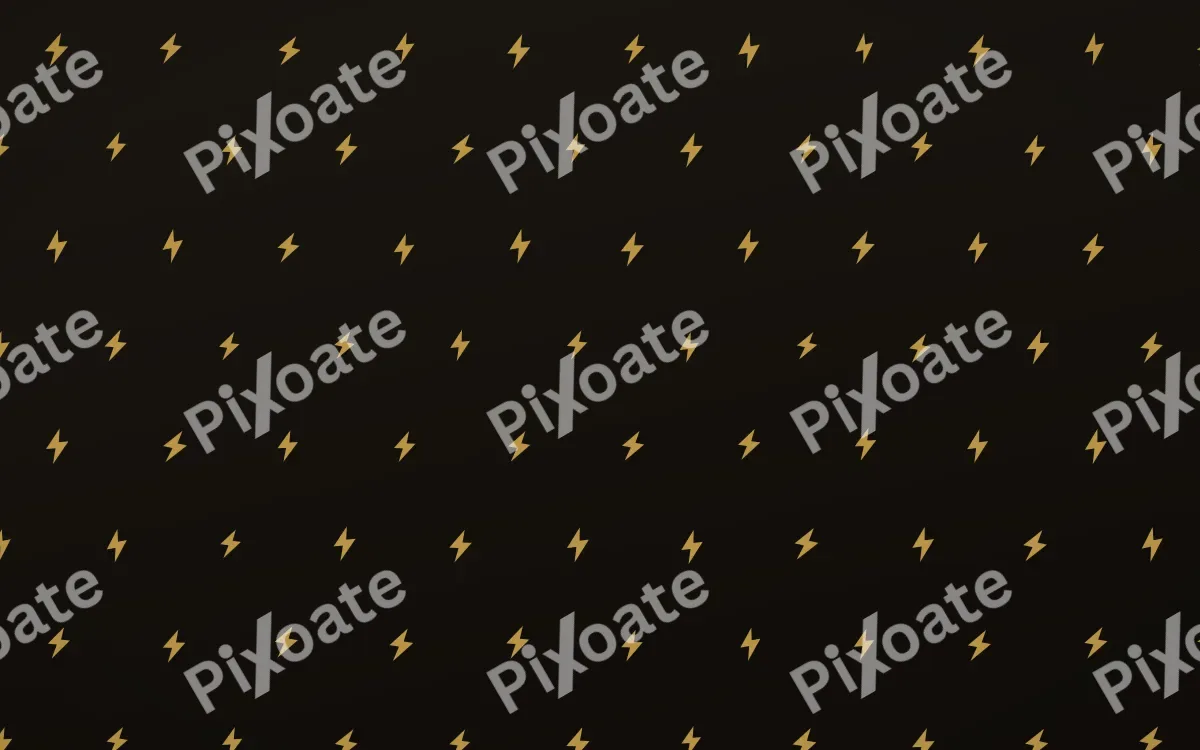 Golden Noir Bolts Tiled — dark gold, yellow and black weather background