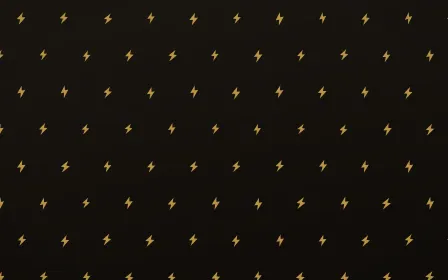 Golden Noir Bolts Tiled — dark gold, yellow and black weather background