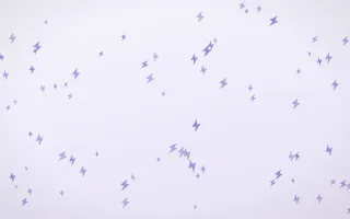 Lilac Frost Bolts II — light blue and white weather background, variation II