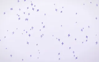 Lilac Frost Bolts III — light blue and white weather background, variation III