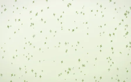 Matcha Latte Bolts Dense — light green and white weather background