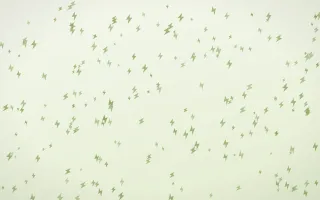 Matcha Latte Bolts Dense III — light green and white weather background, variation III