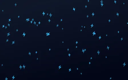 Midnight Bolts — dark blue weather background