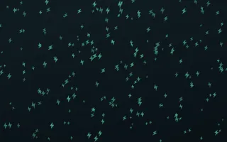 Midnight Garden Bolts Dense — dark green and black weather background