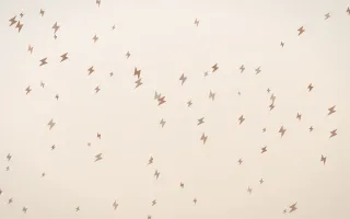Mocha Milk Bolts II — light orange and white weather background, variation II