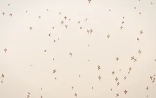 Mocha Milk Bolts III — light orange and white weather background, variation III