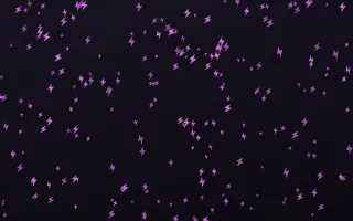 Neon Noir Bolts Dense — dark purple, teal and black weather background