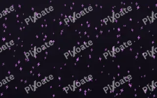 Neon Noir Bolts Dense II — dark purple, teal and black weather background, variation II