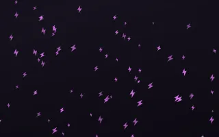Neon Noir Bolts II — dark purple, teal and black weather background, variation II