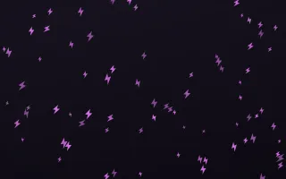 Neon Noir Bolts III — dark purple, teal and black weather background, variation III