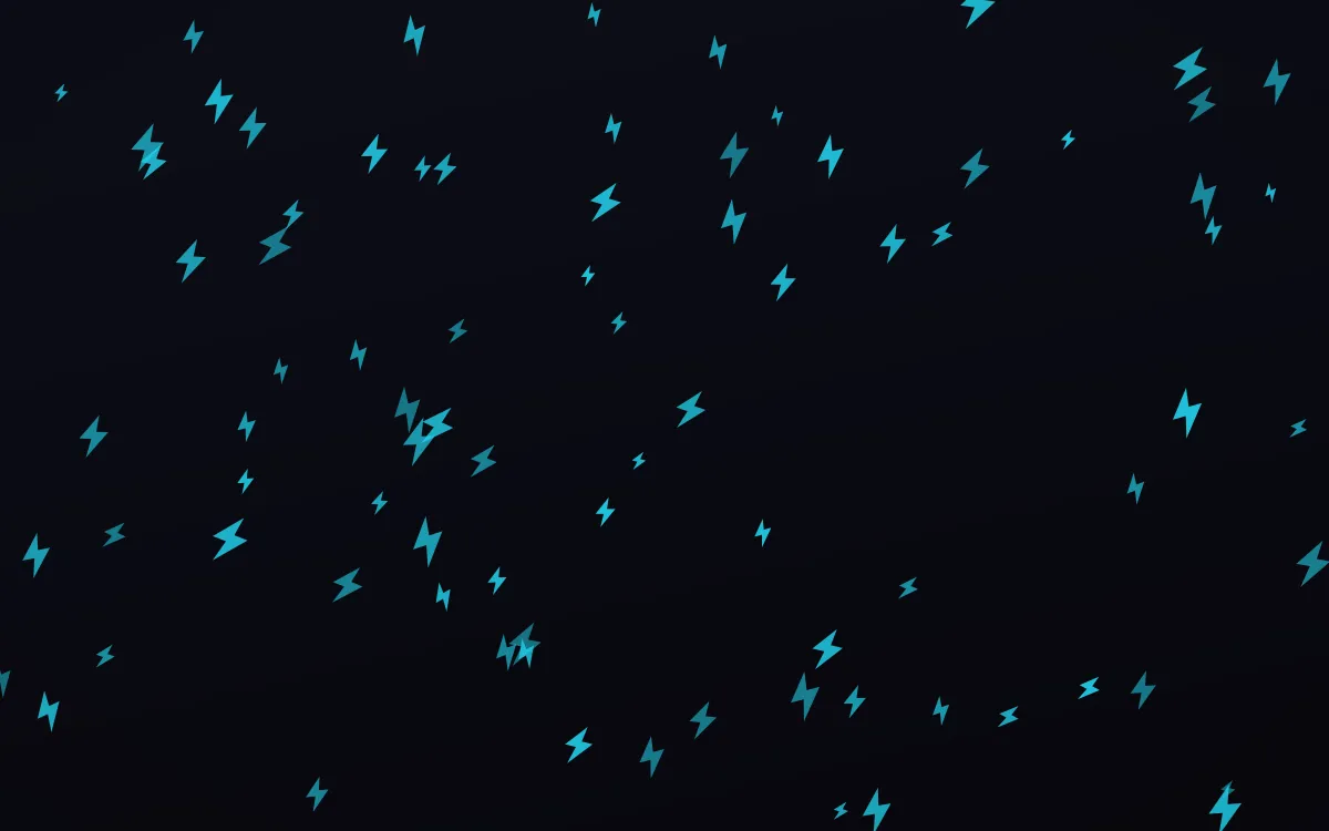Neonline Bolts — dark teal, pink and black weather background